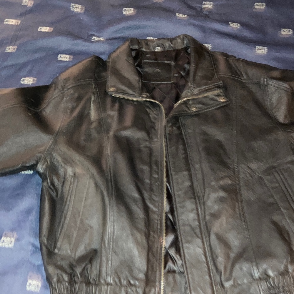 Expressions Black Bomber Jacket